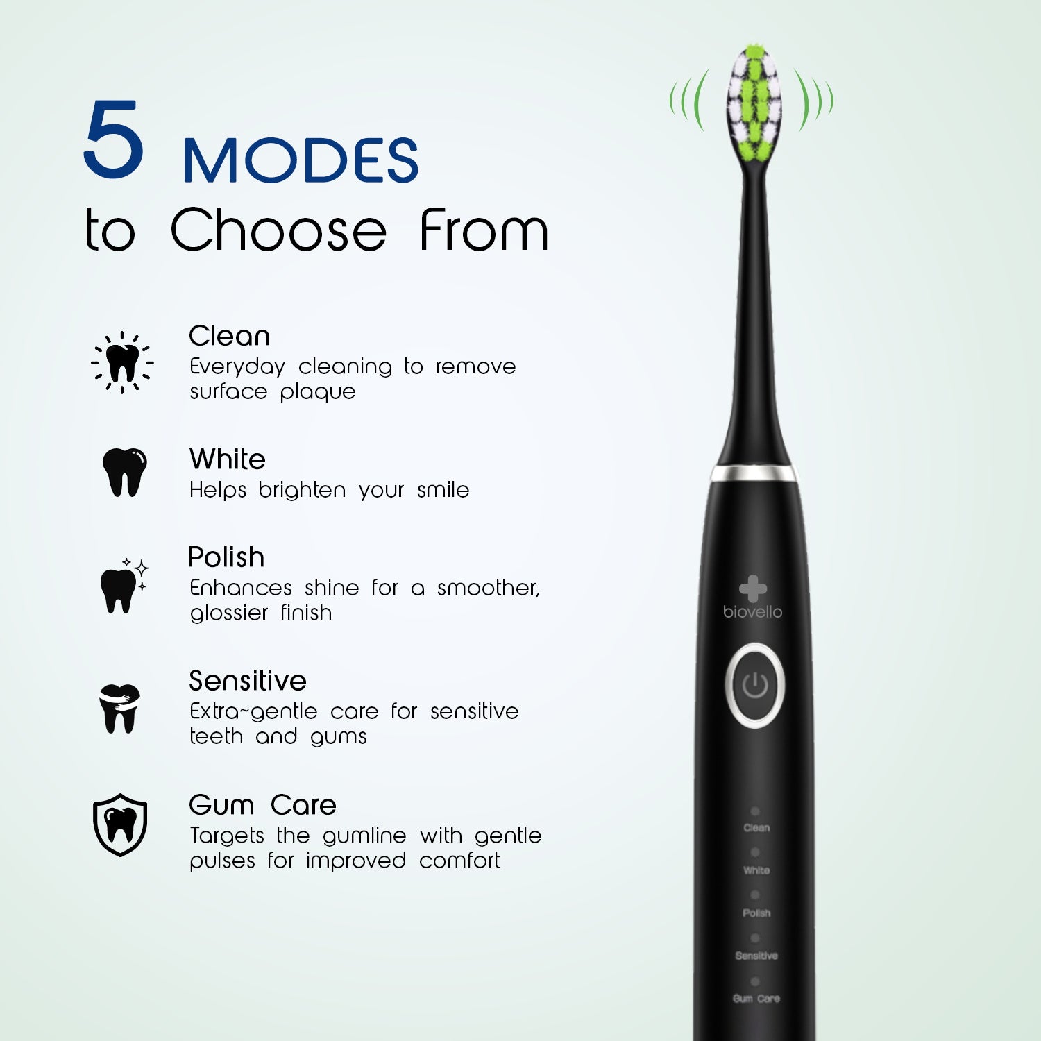 Biovello YS500 Electric Toothbrush