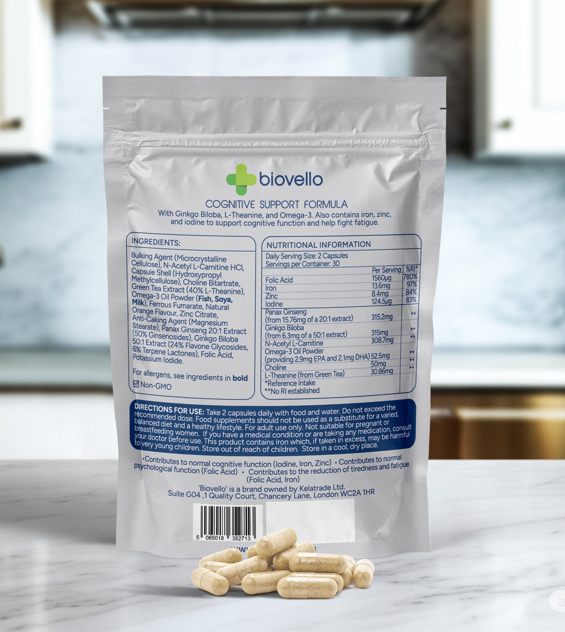 Biovello Cognitive Support Formula