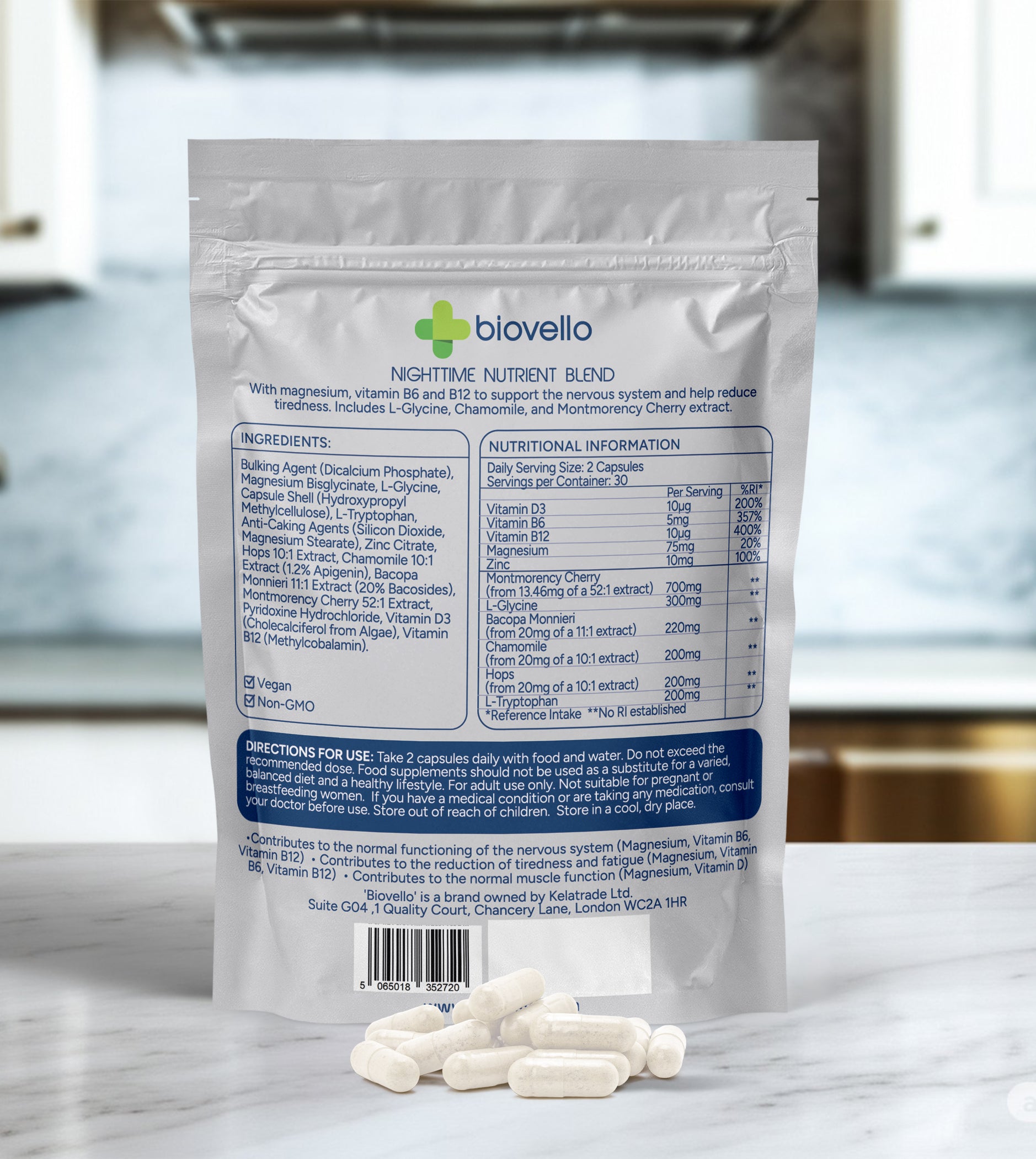 Biovello NightTime Nutrient Blend