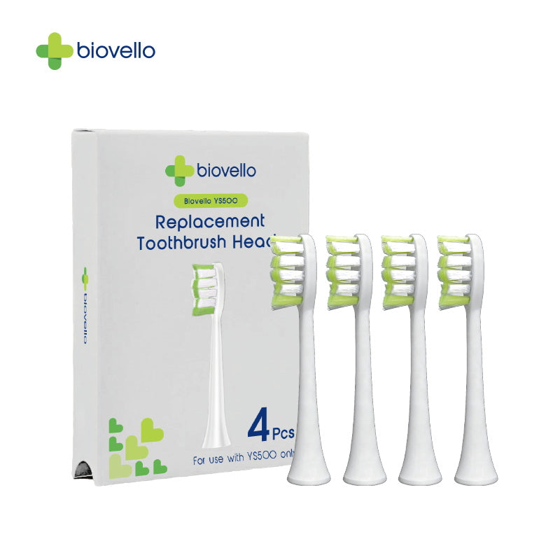 Biovello WS500 Replacement Toothbrush Heads
