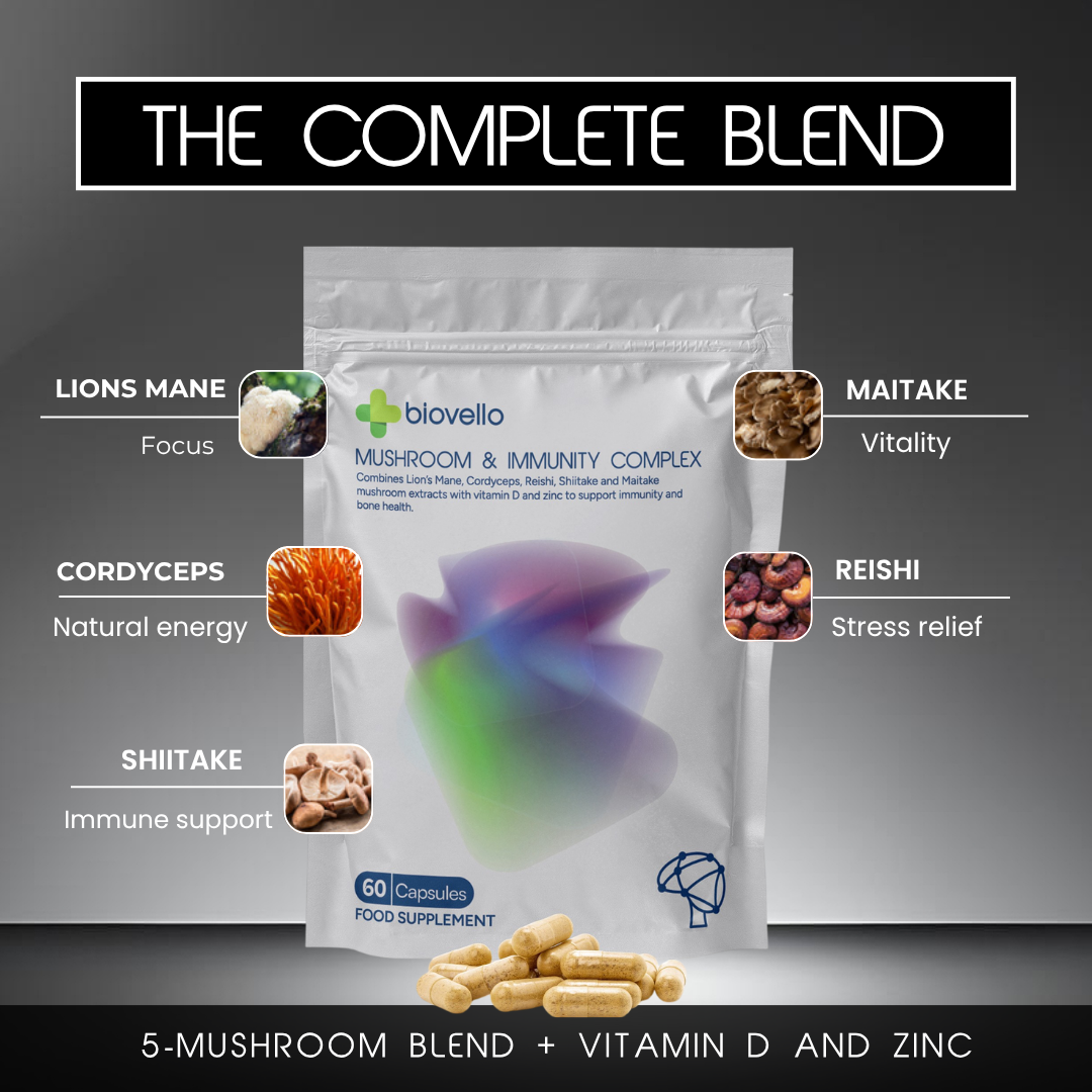 Biovello Mushroom & Immunity Complex